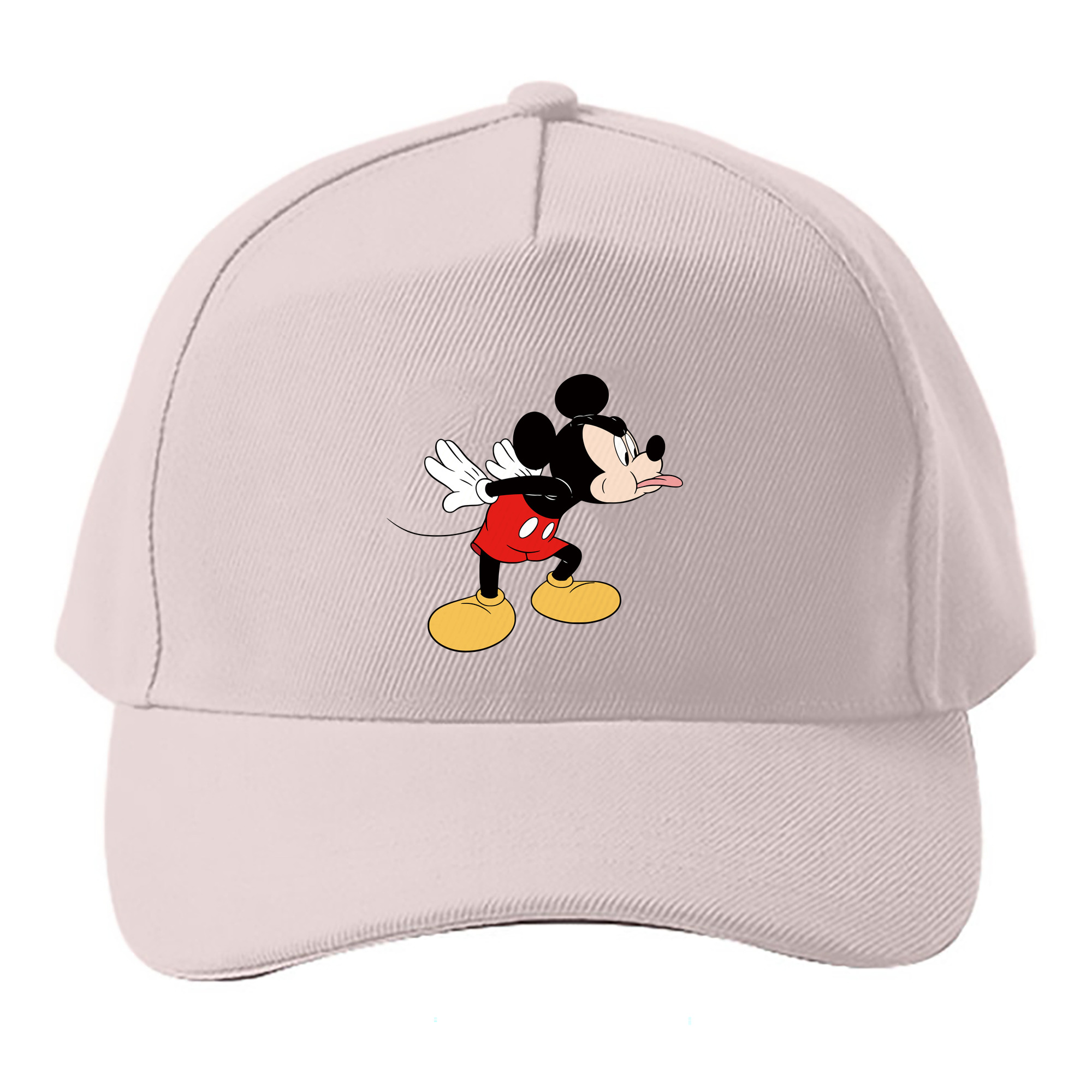 （画像用） ミッキーマウス Mickey Mouse ベースボールキャップ 綿100％ 男女兼用 帽子 スポーツ